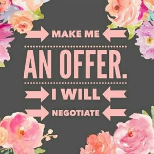 ✨All offers are welcomed✨